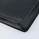 LOUIS VUITTON Epi Pochette Homme Clutch Bag Black M52522 LV Auth 199013-14