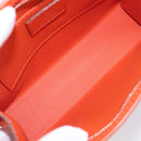 LOUIS VUITTON Epi Posh Toilette 19 Clutch Bag Orange Pimon LV Auth 199014A-11