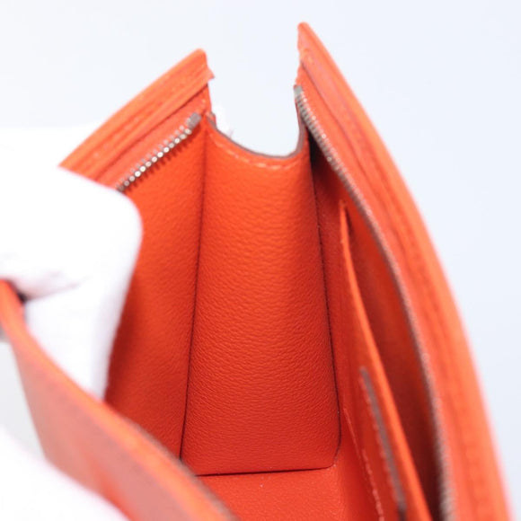 LOUIS VUITTON Epi Posh Toilette 19 Clutch Bag Orange Pimon LV Auth 199014A