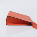 LOUIS VUITTON Epi Posh Toilette 19 Clutch Bag Orange Pimon LV Auth 199014A-3