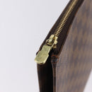 LOUIS VUITTON Damier Ebene Posh Documents Clutch Bag LV Auth 199015A-12