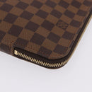 LOUIS VUITTON Damier Ebene Posh Documents Clutch Bag LV Auth 199015A-9