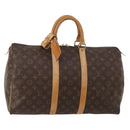LOUIS VUITTON Monogram Keepall 45 Boston Bag M41428 LV Auth 199016-1
