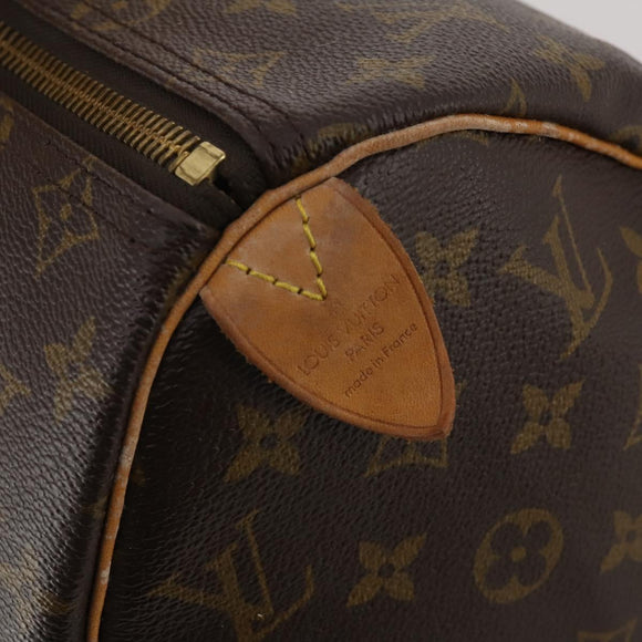LOUIS VUITTON Monogram Keepall 45 Boston Bag M41428 LV Auth 199016