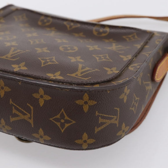 LOUIS VUITTON Monogram Saint Cloud GM Shoulder Bag M51242 LV Auth 199020