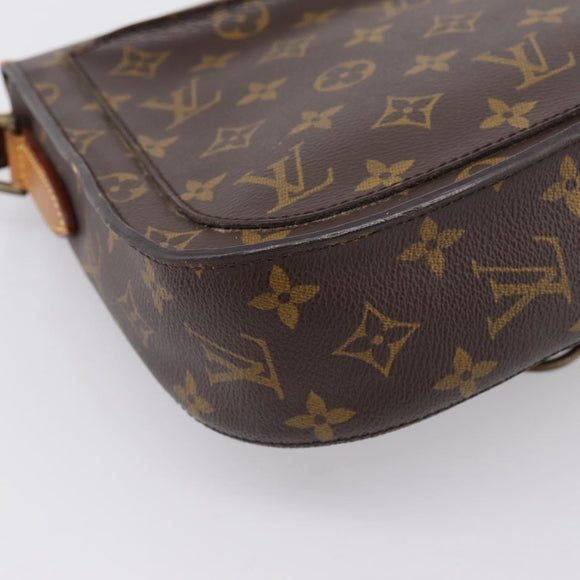 LOUIS VUITTON Monogram Saint Cloud GM Shoulder Bag M51242 LV Auth 199020