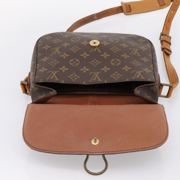 LOUIS VUITTON Monogram Saint Cloud GM Shoulder Bag M51242 LV Auth 199020