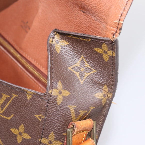 LOUIS VUITTON Monogram Saint Cloud GM Shoulder Bag M51242 LV Auth 199020