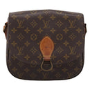 LOUIS VUITTON Monogram Saint Cloud GM Shoulder Bag M51242 LV Auth 199020-13