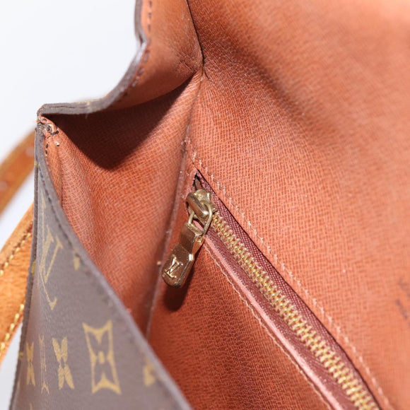 LOUIS VUITTON Monogram Saint Cloud GM Shoulder Bag M51242 LV Auth 199020