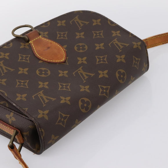 LOUIS VUITTON Monogram Saint Cloud GM Shoulder Bag M51242 LV Auth 199020