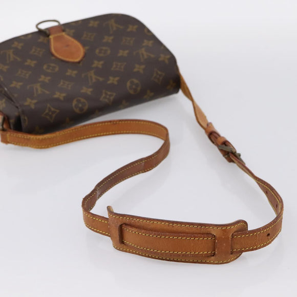 LOUIS VUITTON Monogram Saint Cloud GM Shoulder Bag M51242 LV Auth 199020