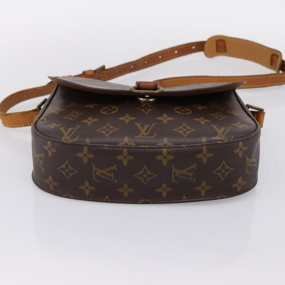 LOUIS VUITTON Monogram Saint Cloud GM Shoulder Bag M51242 LV Auth 199020