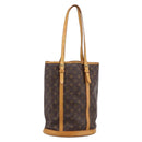 LOUIS VUITTON Monogram Bucket GM Shoulder Bag M42236 LV Auth 199021-1