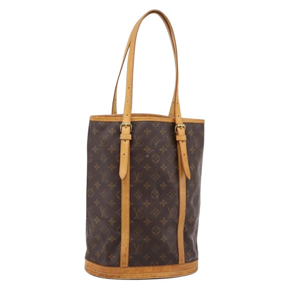 LOUIS VUITTON Monogram Bucket GM Shoulder Bag M42236 LV Auth 199023