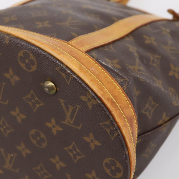 LOUIS VUITTON Monogram Bucket GM Shoulder Bag M42236 LV Auth 199023