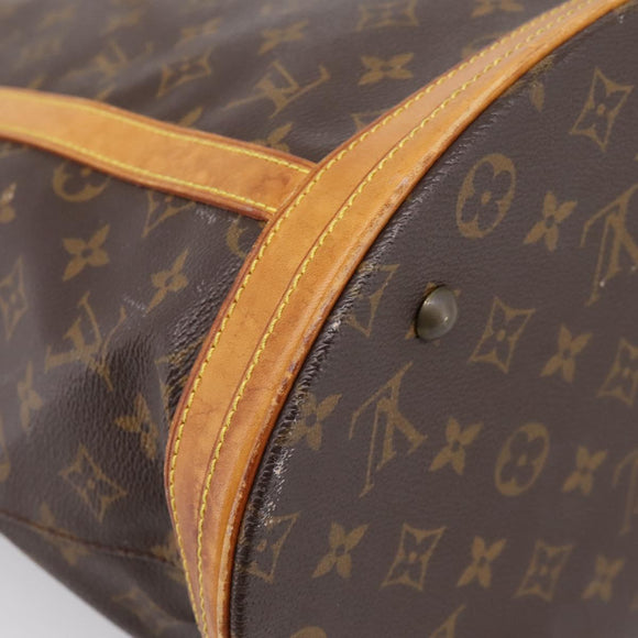 LOUIS VUITTON Monogram Bucket GM Shoulder Bag M42236 LV Auth 199023