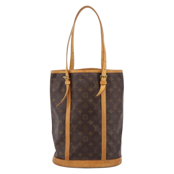 LOUIS VUITTON Monogram Bucket GM Shoulder Bag M42236 LV Auth 199023
