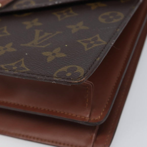 LOUIS VUITTON Monogram Concorde Hand Bag M51190 LV Auth 199028