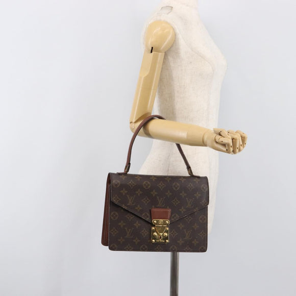 LOUIS VUITTON Monogram Concorde Hand Bag M51190 LV Auth 199028