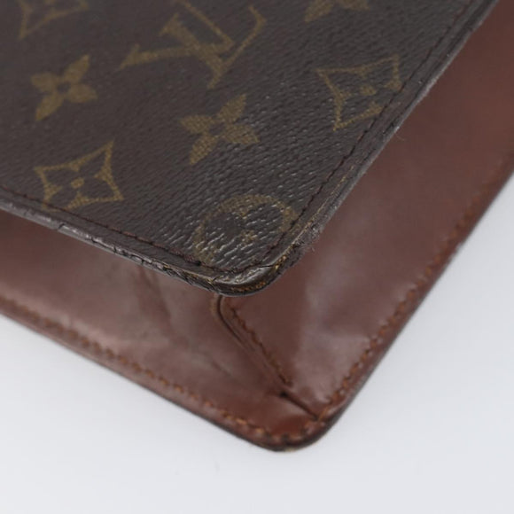 LOUIS VUITTON Monogram Pochette Homme Clutch Bag M51795 LV Auth 199029
