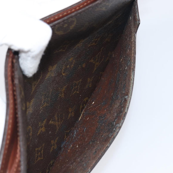 LOUIS VUITTON Monogram Pochette Homme Clutch Bag M51795 LV Auth 199029