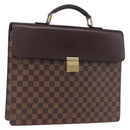 LOUIS VUITTON Damier Ebene Altona GM Business Bag N53312 LV Auth 199030-1