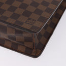 LOUIS VUITTON Damier Ebene Altona GM Business Bag N53312 LV Auth 199030-16