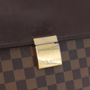 LOUIS VUITTON Damier Ebene Altona GM Business Bag N53312 LV Auth 199030-17