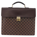 LOUIS VUITTON Damier Ebene Altona GM Business Bag N53312 LV Auth 199030-13