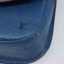 LOUIS VUITTON Epi Saint Cloud GM Shoulder Bag Blue M52195 LV Auth 199031-14