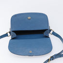 LOUIS VUITTON Epi Saint Cloud GM Shoulder Bag Blue M52195 LV Auth 199031-19