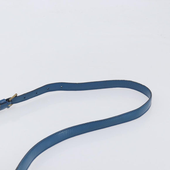 LOUIS VUITTON Epi Saint Cloud GM Shoulder Bag Blue M52195 LV Auth 199031