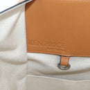 LOEWE KEN PRICE Hammock Small Hand Bag Canvas 2way Beige Silver Auth 199036SAM-22