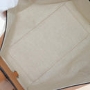 LOEWE KEN PRICE Hammock Small Hand Bag Canvas 2way Beige Silver Auth 199036SAM-11