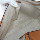 LOEWE KEN PRICE Hammock Small Hand Bag Canvas 2way Beige Silver Auth 199036SAM-25