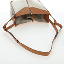 LOEWE KEN PRICE Hammock Small Hand Bag Canvas 2way Beige Silver Auth 199036SAM-8