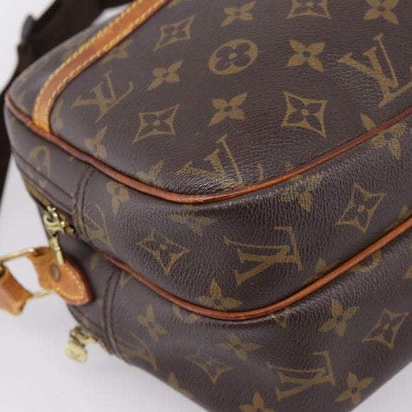LOUIS VUITTON Monogram Reporter PM Shoulder Bag M45254 LV Auth 199039
