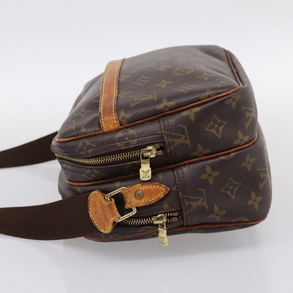 LOUIS VUITTON Monogram Reporter PM Shoulder Bag M45254 LV Auth 199039
