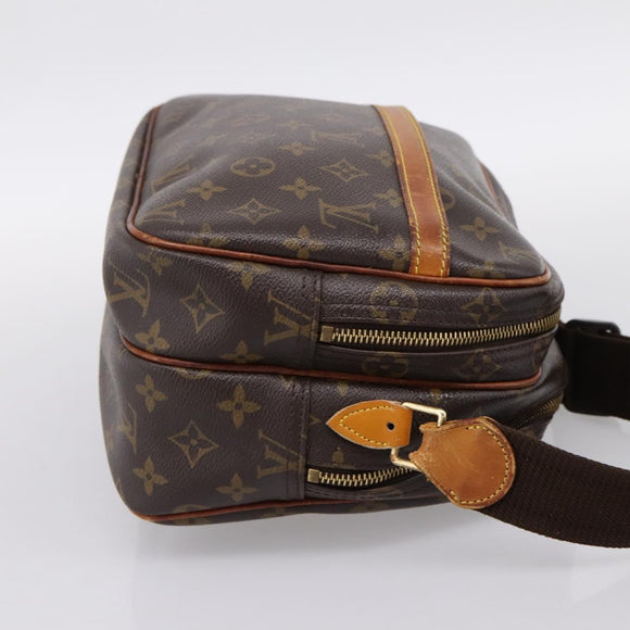 LOUIS VUITTON Monogram Reporter PM Shoulder Bag M45254 LV Auth 199039