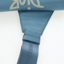 Christian Dior Saddle Bag Leather Stussy Collaboration Light Blue Auth 199040V-15