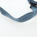 Christian Dior Saddle Bag Leather Stussy Collaboration Light Blue Auth 199040V-17