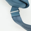 Christian Dior Saddle Bag Leather Stussy Collaboration Light Blue Auth 199040V-18