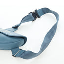 Christian Dior Saddle Bag Leather Stussy Collaboration Light Blue Auth 199040V-19