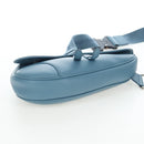 Christian Dior Saddle Bag Leather Stussy Collaboration Light Blue Auth 199040V-7