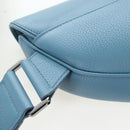 Christian Dior Saddle Bag Leather Stussy Collaboration Light Blue Auth 199040V-22