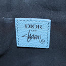 Christian Dior Saddle Bag Leather Stussy Collaboration Light Blue Auth 199040V-26