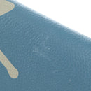 Christian Dior Saddle Bag Leather Stussy Collaboration Light Blue Auth 199040V-2