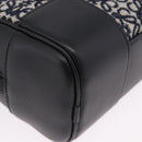 LOEWE Anagram Amazona 16 Hand Bag Canvas 2way Black Gold Tone Auth 199041SAM-16