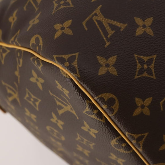 LOUIS VUITTON Monogram Keepall 55 Boston Bag M41424 LV Auth 199046A